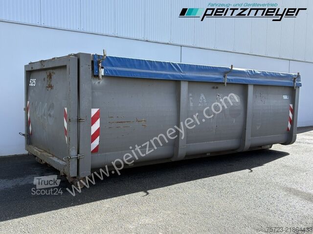 Afzetcontainer  Abrollcontainer S 53 evhDs - 21 m³ mit Rollplane