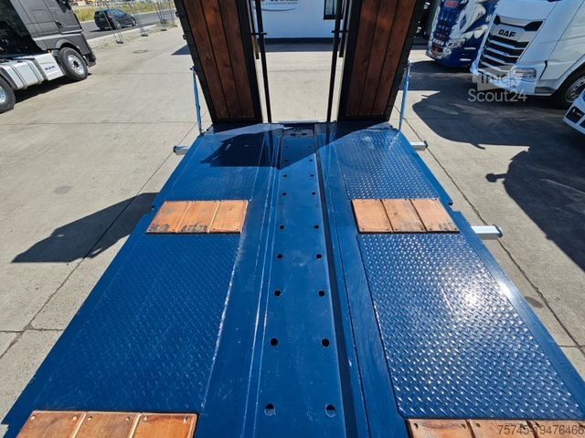 Low loader semitrailer  GVN 3GVN*O4*ÜBERBREITE TAFEL*KOC*LIFT*PE