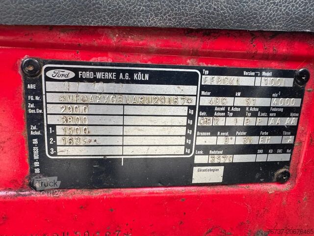 Ladepritsche Ford TRANSIT **FRENCH ORIGIN-DIESEL**