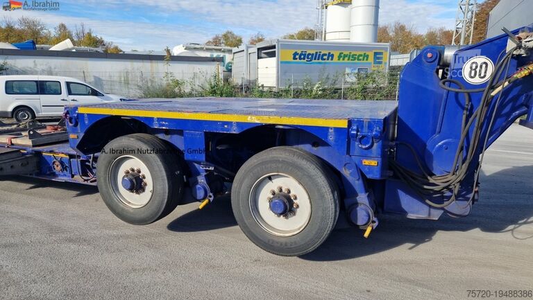 Lågbyggd trailer Faymonville STBZ-6VA 2 achser Dolly für Tieflader