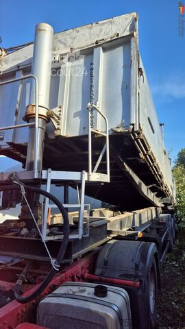 Semirimorchio ribaltabile Riepe RHKSA 24 Hinterkipper, seitl. Klappen Zustand gut