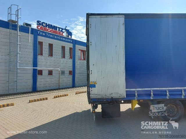 Atvira puspriekabė su tentu Schmitz Cargobull Curtainsider Mega