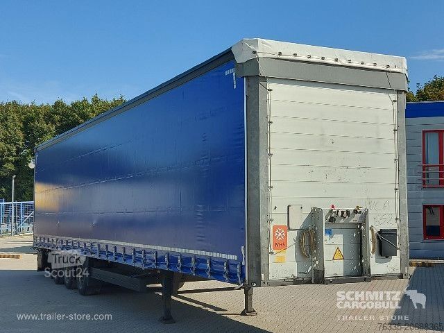 Atvira puspriekabė su tentu Schmitz Cargobull Curtainsider Mega