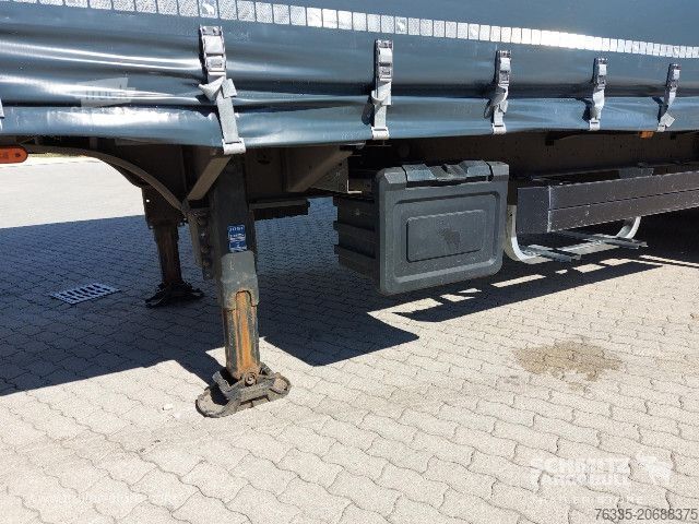 Atvira puspriekabė su tentu Schmitz Cargobull Curtainsider Mega