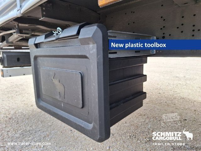 Atvira puspriekabė su tentu Schmitz Cargobull Curtainsider Mega