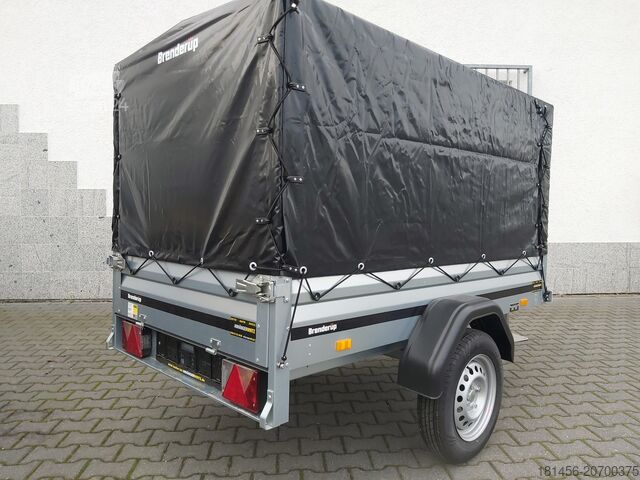 Araba römorku Brenderup 1205 SUB 750 Hochplane blackline sofort
