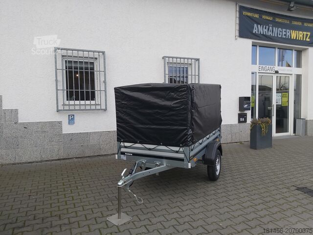 Araba römorku Brenderup 1205 SUB 750 Hochplane blackline sofort