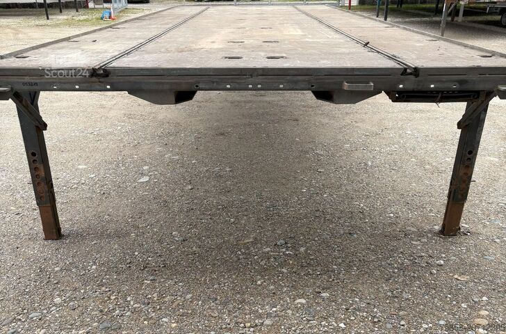 Platforma wymienna Wecon Plattform mittig+außen Zurringe verzinkt