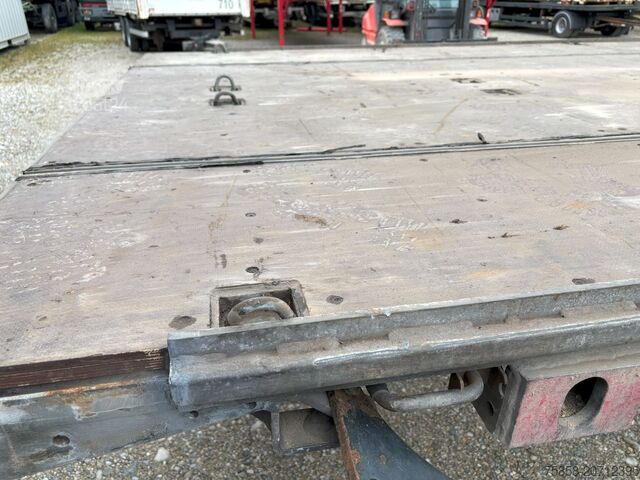 Platforma wymienna Wecon Plattform mittig+außen Zurringe verzinkt