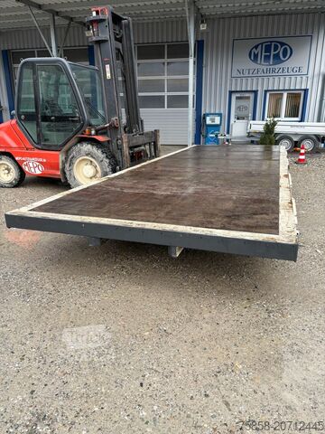 Swap body open Krone 7,45m BDF Plattform mehrfach vorhanden