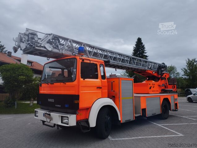 Wóz strażacki Magirus Deutz 140-25 A DLK 23/12 Drehleiter Magirus