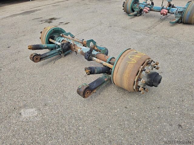 Achse ROR tmt 9 tons traileraxle single tires.