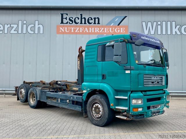 Abrollkipper MAN TGA 26.430 6x2-2 BL Retarder*Multilift*Klima