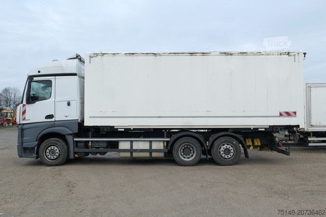 Ladbil med udskifteligt lad MERCEDES-BENZ 2545 L Actros 6x2, Retader, für Bohrgeräte, AHK