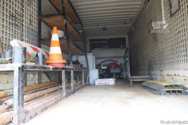 Ladbil med udskifteligt lad MERCEDES-BENZ 2545 L Actros 6x2, Retader, für Bohrgeräte, AHK