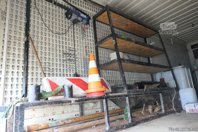 Ladbil med udskifteligt lad MERCEDES-BENZ 2545 L Actros 6x2, Retader, für Bohrgeräte, AHK