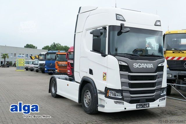 Стандартний тягач SCANIA R 500 4x2, Retarder, Standklima, Klima, Navi,TOP