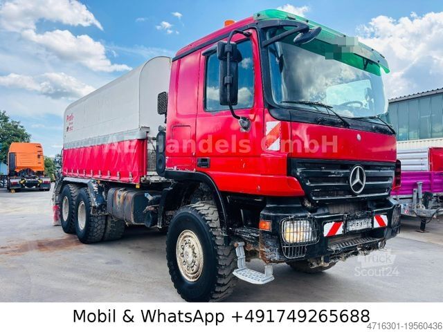 Camión para usos especiales MERCEDES-BENZ Actros MP2 3348 6x6 BB Bindemittelstreuer*Kamera