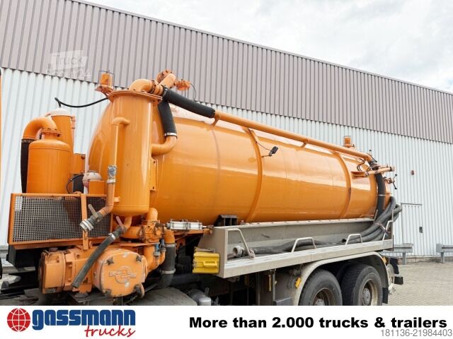 Gatusopmaskin Mercedes-Benz Actros 2636/41 6x4, Tollense Saugwagen ca. 13m³