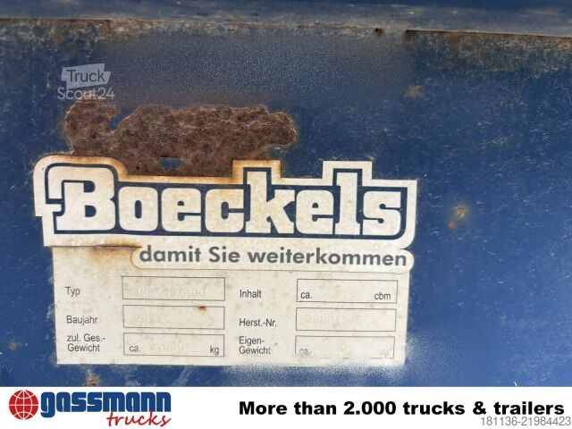 Ruloninis konteineris  BOECKELS AMR 40/400, 2,8cbm
