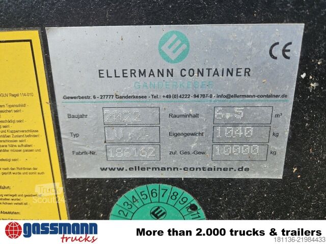 Afzetcontainer  LV Abrollcontainer City 6,5cbm