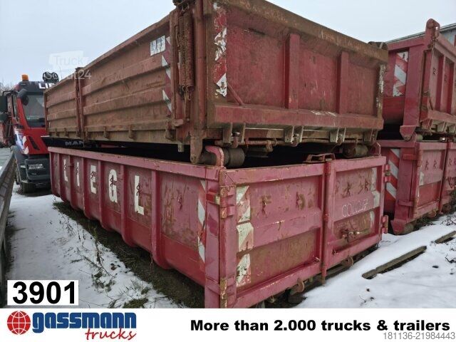 Abrollcontainer  Abrollcontainer mit Klappen, ca. 10cbm