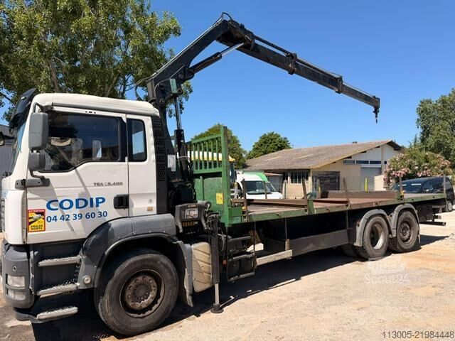 Piattaforma aerea montata su camion MAN TGA 26.400