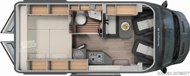 Kemperis SUNLIGHT Cliff 4x4 Greentrek 590 Greentrek MJ26|Combi4D|A