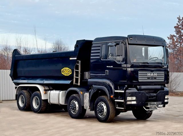 Savitvežis MAN TGS 41.430 KIPPER * 8x8 * TOP