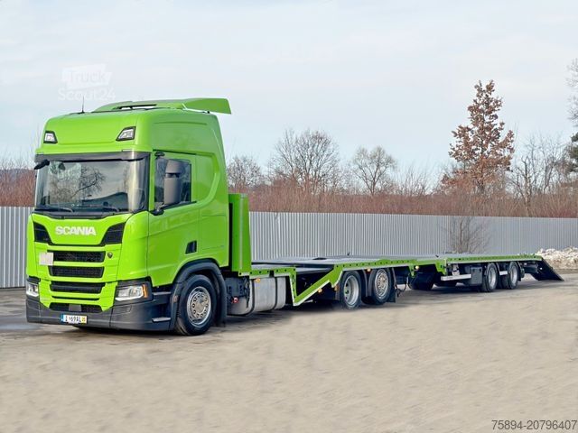 Automobilių pervežimo sunkvežimis SCANIA R 500 + Anhänger * TOP*