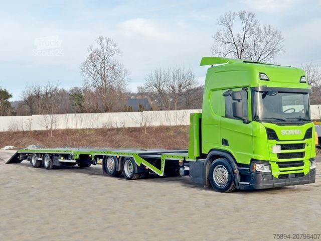 Automobilių pervežimo sunkvežimis SCANIA R 500 + Anhänger * TOP*
