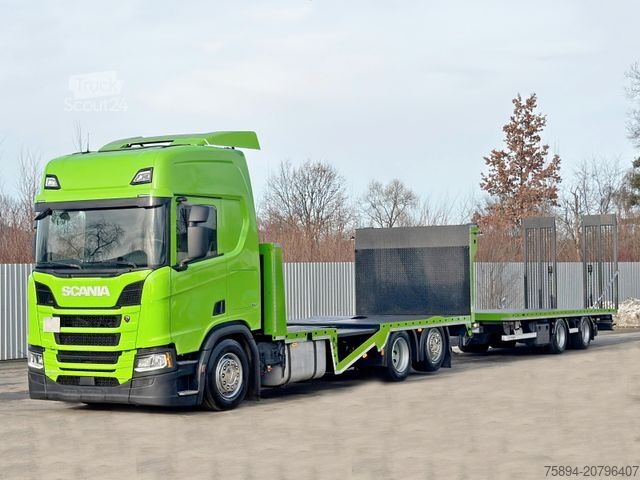 Automobilių pervežimo sunkvežimis SCANIA R 500 + Anhänger * TOP*