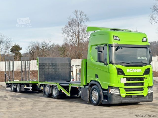 Automobilių pervežimo sunkvežimis SCANIA R 500 + Anhänger * TOP*