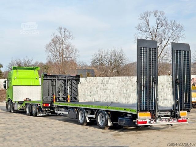 Automobilių pervežimo sunkvežimis SCANIA R 500 + Anhänger * TOP*