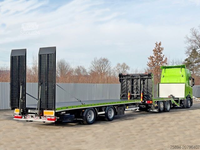 Automobilių pervežimo sunkvežimis SCANIA R 500 + Anhänger * TOP*