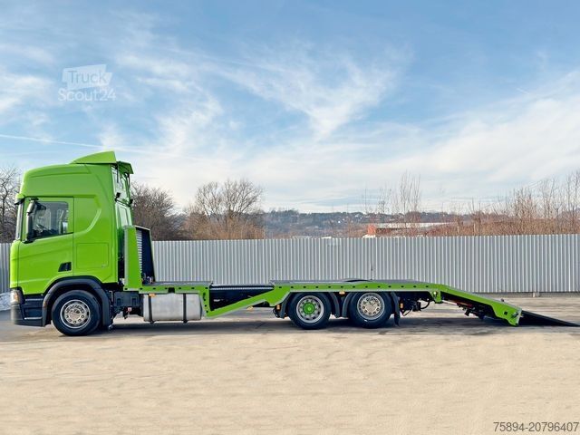 Automobilių pervežimo sunkvežimis SCANIA R 500 + Anhänger * TOP*