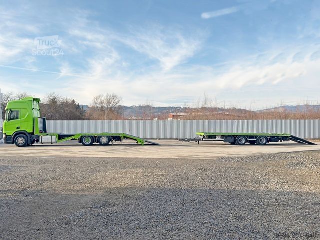 Automobilių pervežimo sunkvežimis SCANIA R 500 + Anhänger * TOP*
