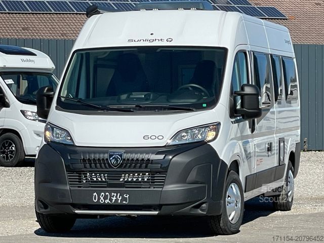 Kemperis SUNLIGHT Camper Van Cliff 600 Entry