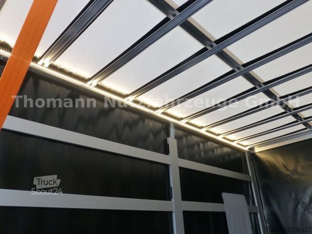 Tentinė furgonė RENAULT NEW Master Pritsche Plane BÄR Ladebordwand