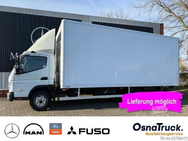 Dėžinis furgonas FUSO 7C18 Koffer+LBW,Klima Nutzlast 2925 KG,Sideguard