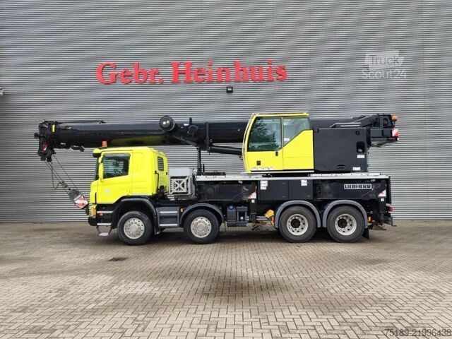 Kranwagen Liebherr LTF 1045-4.1 Scania P410 8x4 Euro 6 German Truck!