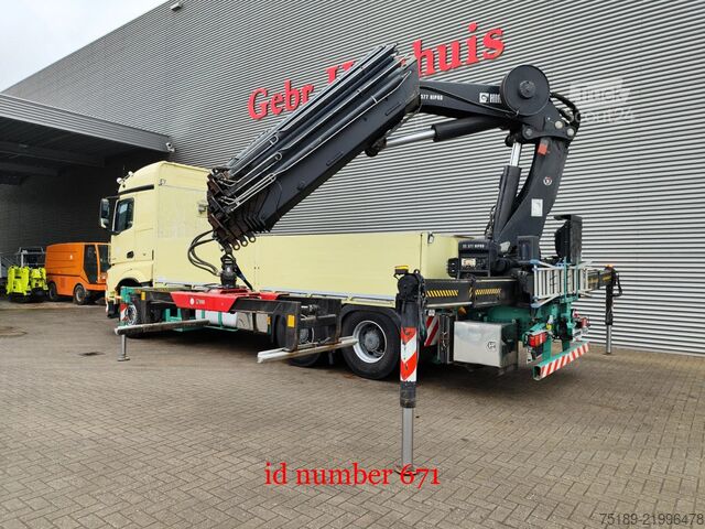 Vrachtwagen met kraan Mercedes-Benz Arocs 2645 6x4 Euro 6 Hiab XS 377 Hipro 7 x Hyd...