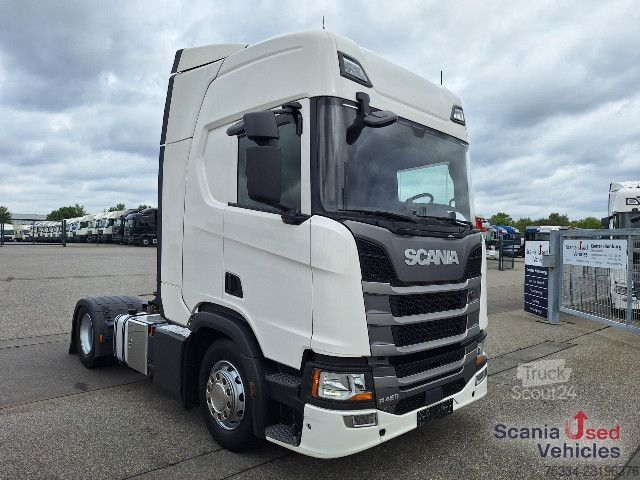 Standartinis vilkikas Scania R 450 A4x2NA, Hydraulik, Leder Lenkrad,