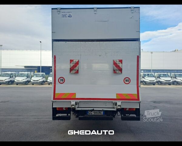 Speciallastbil DAF DAF LF 45.160 BOX IN LEGA CON SPONDA CARICATRICE