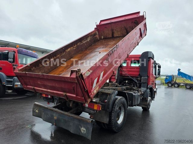 Üç taraflı damperli kamyon MERCEDES-BENZ Actros 1832 / EPS / E5 / Meiller Kipper