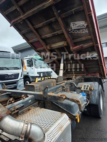 Üç taraflı damperli kamyon MERCEDES-BENZ Actros 1832 / EPS / E5 / Meiller Kipper