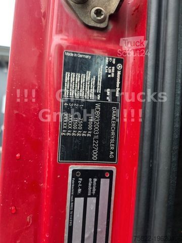 Üç taraflı damperli kamyon MERCEDES-BENZ Actros 1832 / EPS / E5 / Meiller Kipper