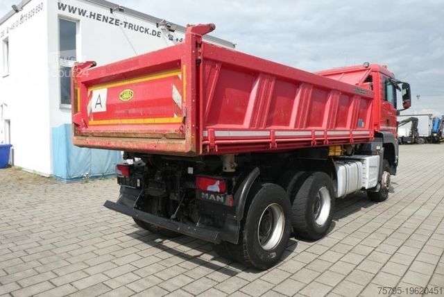 Трьохсторонній самоскид MAN TG-S 26.440 6x6 3-Achs Allradkipper Meiller