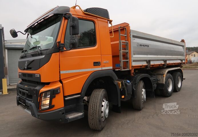 Třístranný sklápěč Volvo FMX 460 8x4 Bordmatik