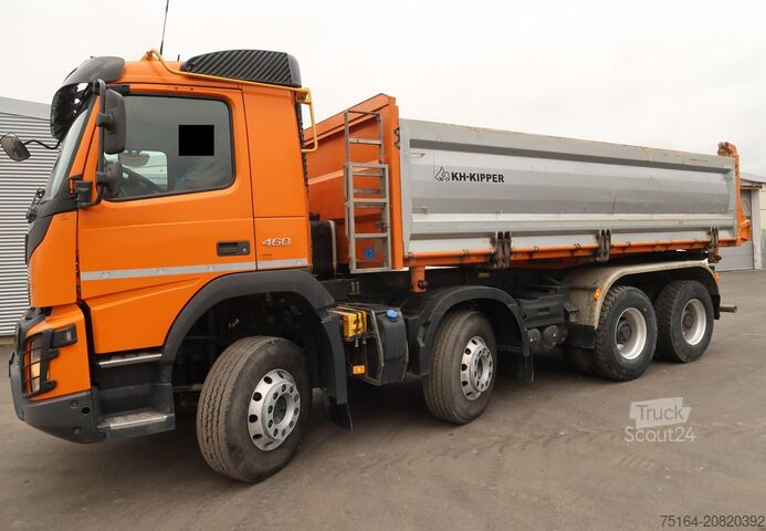 Třístranný sklápěč Volvo FMX 460 8x4 Bordmatik